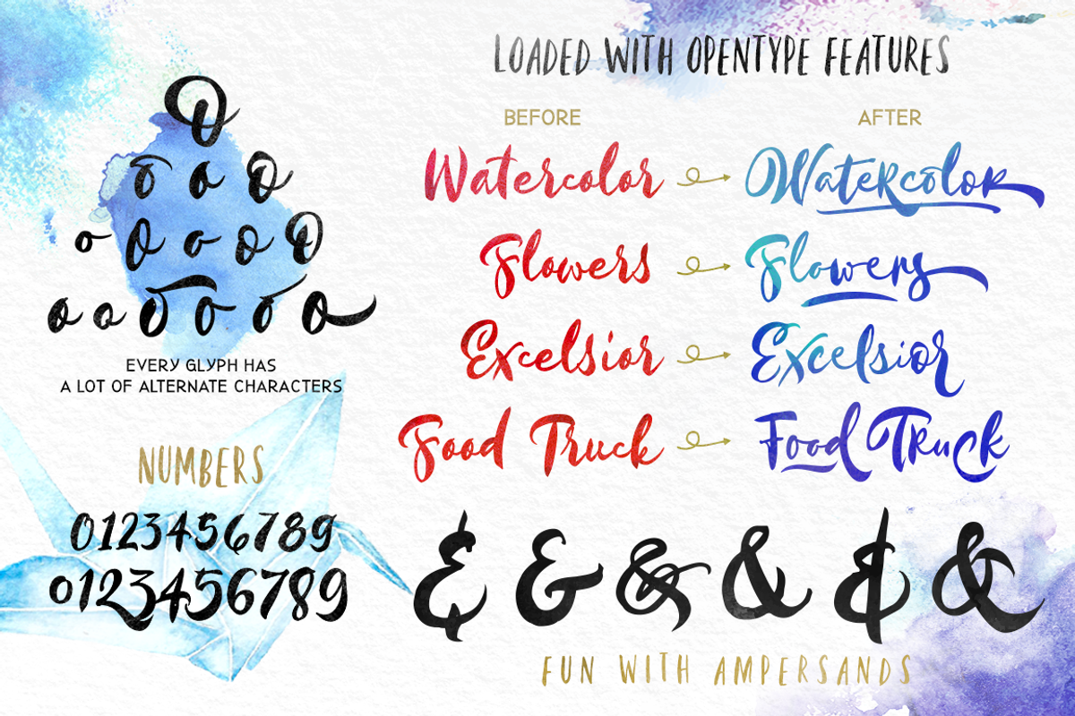 Kayto - Calligraphy Font Bundle preview 5