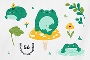 Forest Frog Illustrations & Patterns, an Animal Illustration by by Margo (Thumbnail 6 of 8)