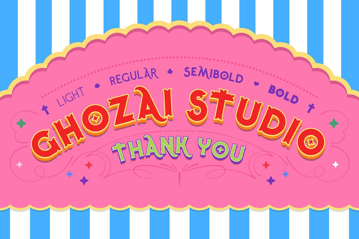 Laugh Tale - Display font, a Serif Font by ghozai studio (Photo 8 of 8)