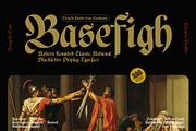 NCL Basefigh, a Blackletter Font by Enxyclo Studio (Thumbnail 1 of 16)