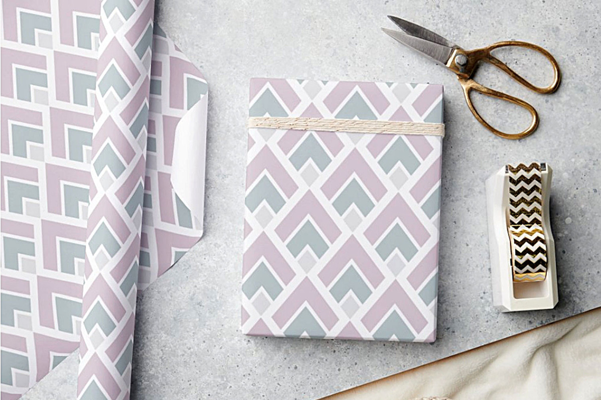Silhouette geometric pattern set, a Pattern Graphic by AlexZeL (Photo 4 of 8)