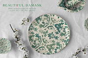 Damask Antique Arabesque Ornament 7, a Pattern Graphic by Olya Creative (Thumbnail 3 of 11)