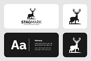 Minimalist Silhouette Deer Logo, a Branding & Logo Template by Artnivora.Std (Thumbnail 2 of 4)