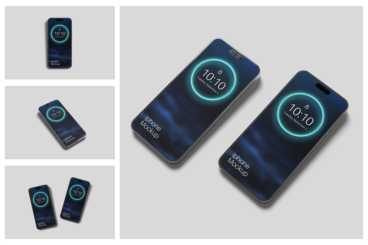 Smartphone Mockup, an iPhone Mockup by Hazzpro_Std (Photo 1 of 5)