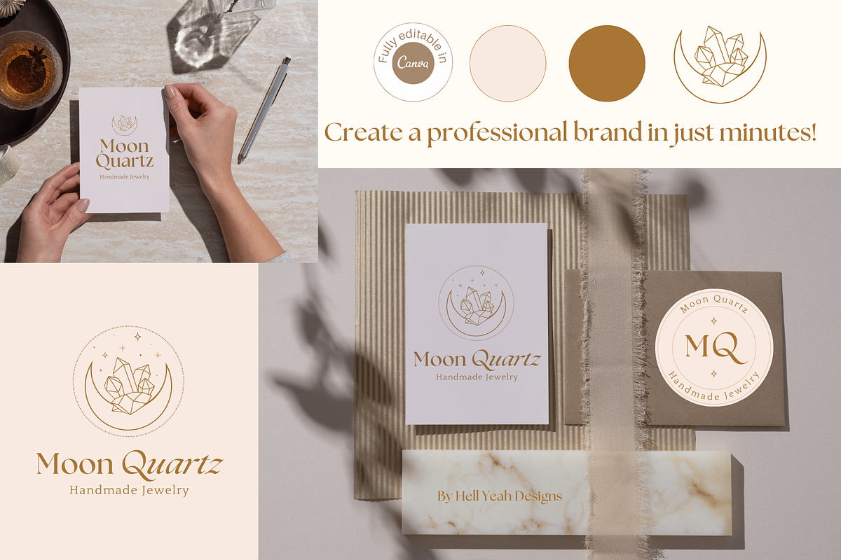 Elegant Logo Branding Kit, a Branding & Logo Template by Hell Yeah Designs (Photo 4 of 7)