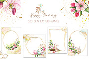 Easter Bunny. Watercolor collection, an Object Graphic by Ana-Sakuta (Thumbnail 5 of 27)