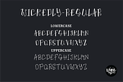 WICKEDLY a Decorative Halloween Font, a Font by Blush Font Co. (Thumbnail 2 of 5)