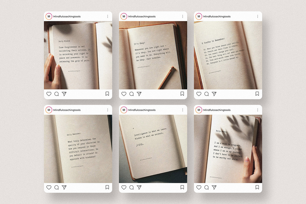 30 Days of Wisdom Social Media Posts, a Social Media Template by AndrewPixel (Photo 9 of 11)