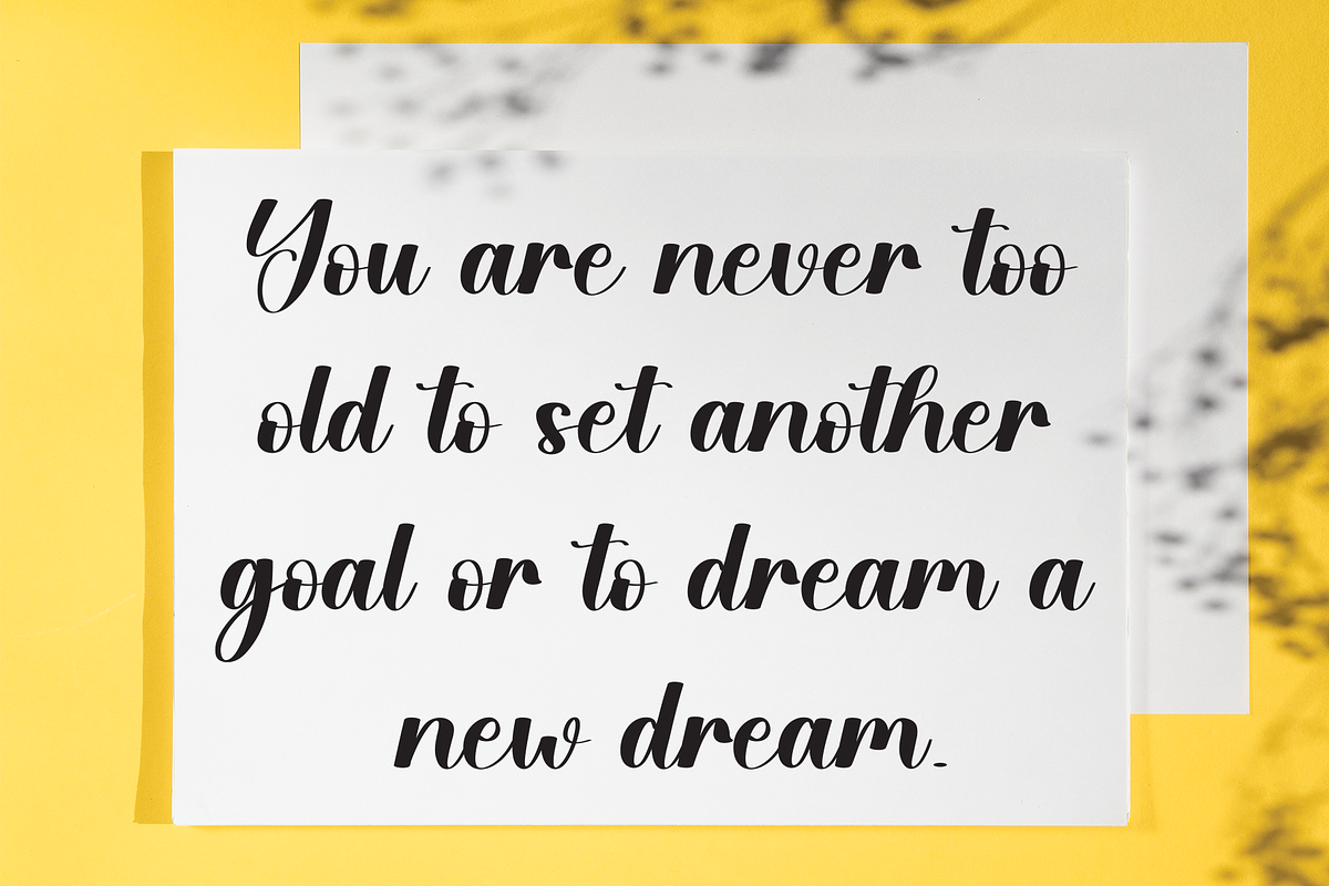 Kayla | Script Font, a Handwritten Font by Scratchones (Photo 3 of 9)