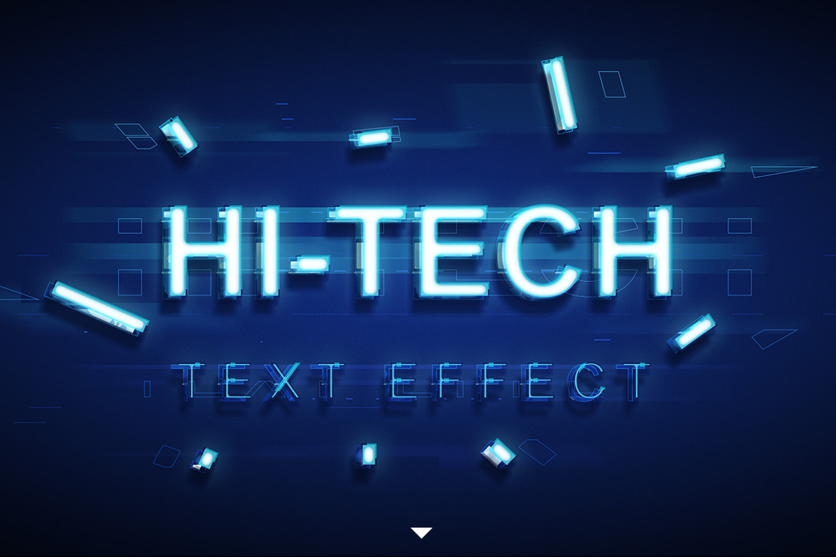 Glitch Text Effect, a Layer Style Add-On by Evlogiev Studio (Photo 2 of 11)