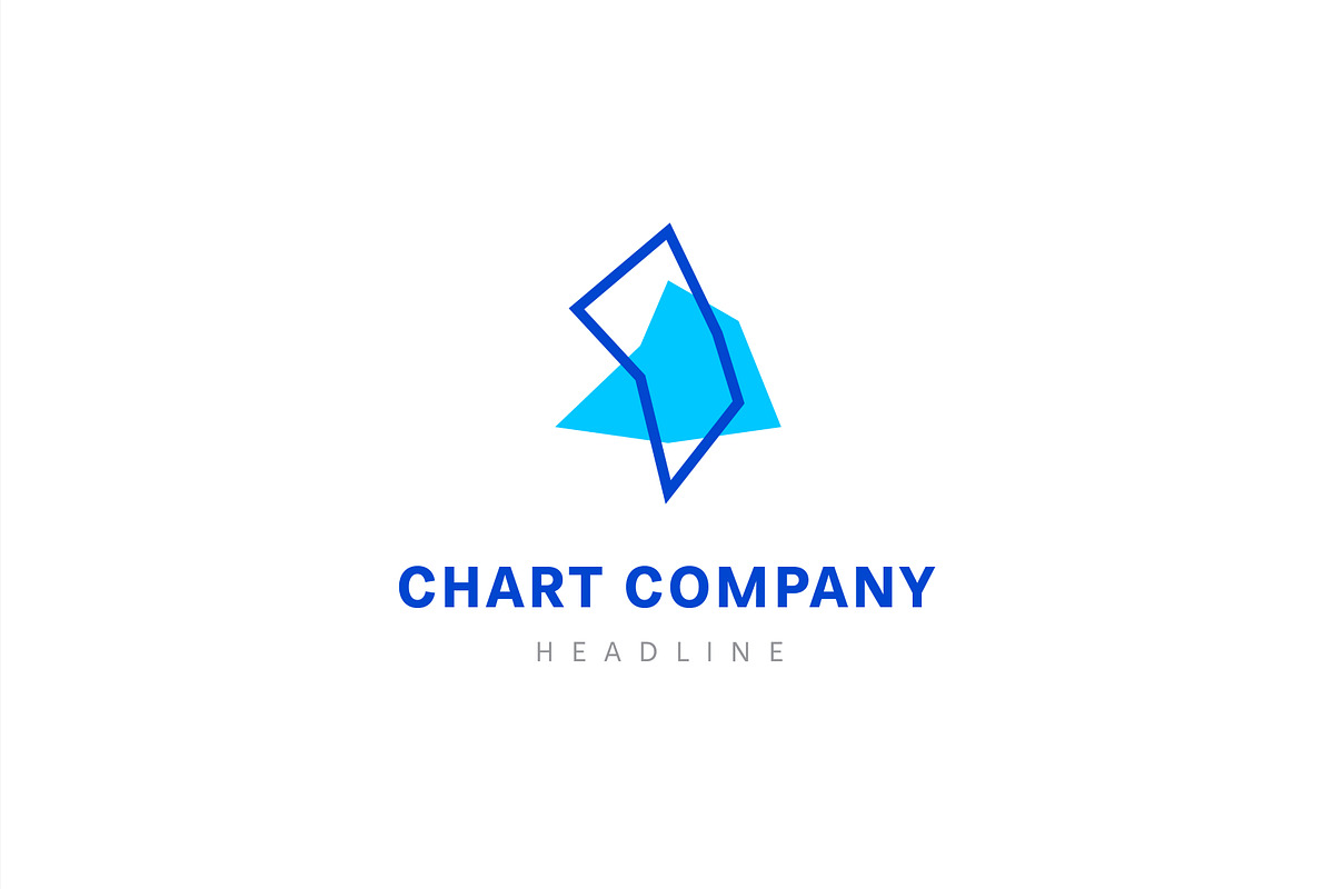 Chart company logo template., a Branding & Logo Template by Anton Akhmatov