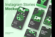 Instagram Stories Mockup, an Advertising Mockup by Se٧enStudio (Thumbnail 3 of 3)