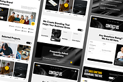 Luminos - Creative Agency Website, a Landing Page Template by SLAB! Design (Thumbnail 4 of 5)