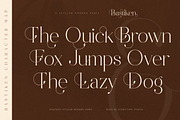 Bastiken Stylish Modern Serif, a Serif Font by Storytype Studio (Thumbnail 6 of 15)