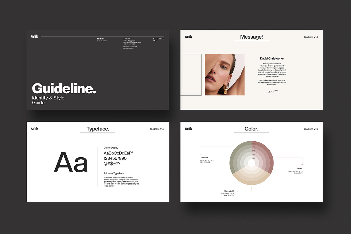 UNIK/Guideline Presentation Template, a Presentation Template by SlideStock (Photo 7 of 12)