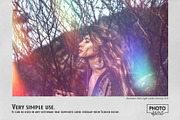 Aesthetic Holo Light Leaks Overlays, an Action Add-On by PhotoSpirit (Thumbnail 6 of 8)