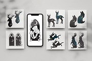Mystery Forest - Chapter 2 - Vector, an Animal Illustration by Croisy (Thumbnail 5 of 8)