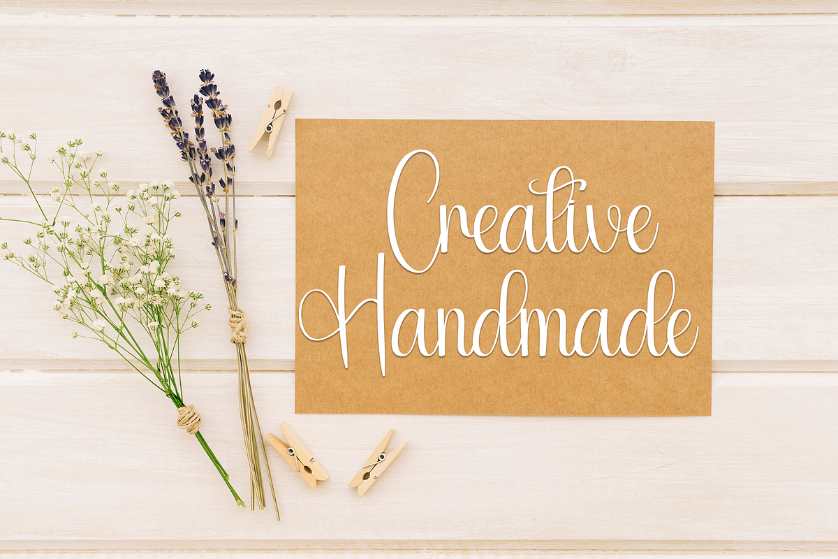 Automatic | Script Font, a Handwritten Font by Scratchones (Photo 5 of 9)