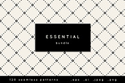 Essential Bundle. Seamless Patterns, a Pattern Graphic by Curly_Pat (Thumbnail 1 of 13)