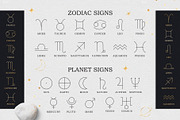 Zodiac signs and constellations, an Illustration by NatalieArtShop (Thumbnail 4 of 16)