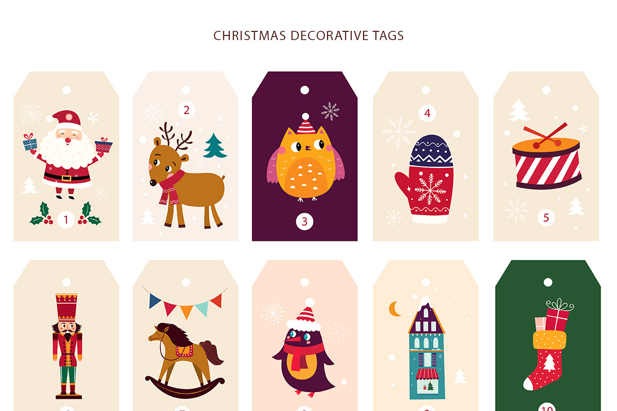 CHRISTMAS COLLECTION, a Decorative Illustration by MoleskoStudio (Photo 5 of 7)