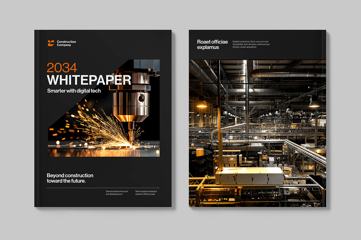 Whitepaper Template, a Brochure Template by BrandPacks (Photo 4 of 5)
