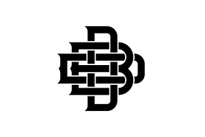 DBD DDB BDD Monogram Logo, a Branding & Logo Template by Buqancreative