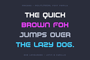 Macego - Geometric Typeface, a Sans Serif Font by alpercakici (Thumbnail 5 of 22)