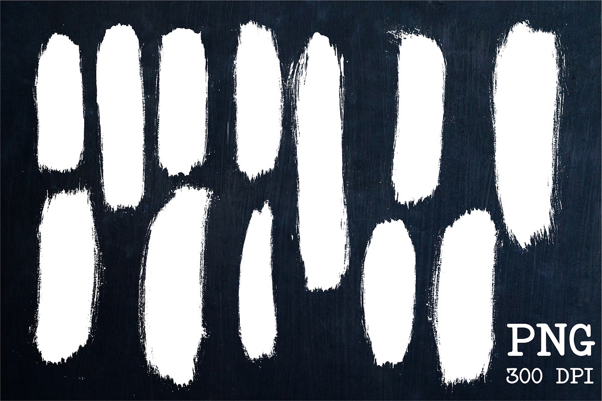 Brush Strokes Bleach Effect Bundle, a Shape Add-On by KundolaArt (Photo 4 of 5)