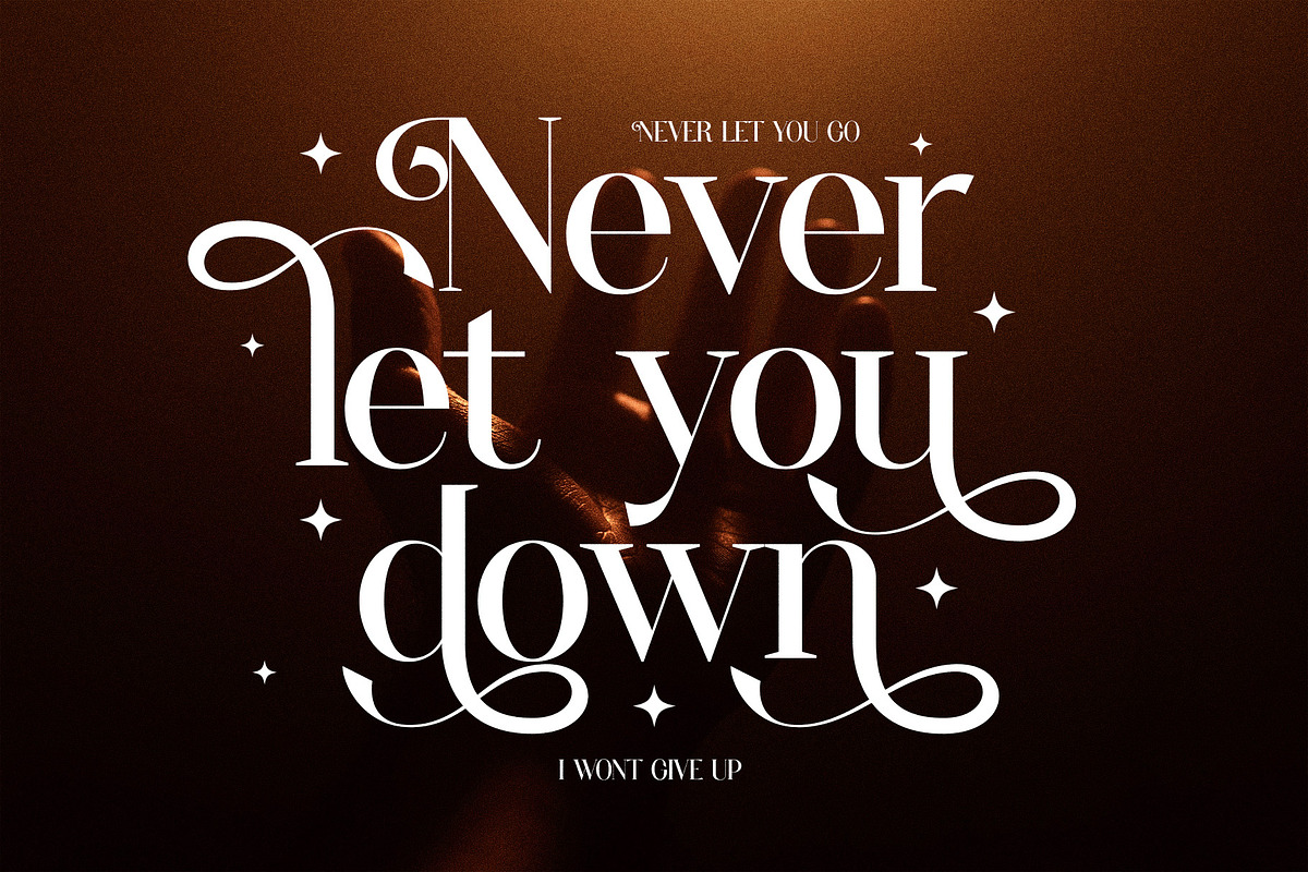 Salendra Elegant Ligature Serif Font, a Serif Font by Graphicxell (Photo 9 of 10)