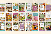 Canva Pinterest Food Blog Templates, a Social Media Template by Fallon Gerst (Thumbnail 7 of 7)