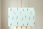Swimmers in the pool pattern, a Pattern Graphic by bigmomentsdesign (Thumbnail 7 of 13)