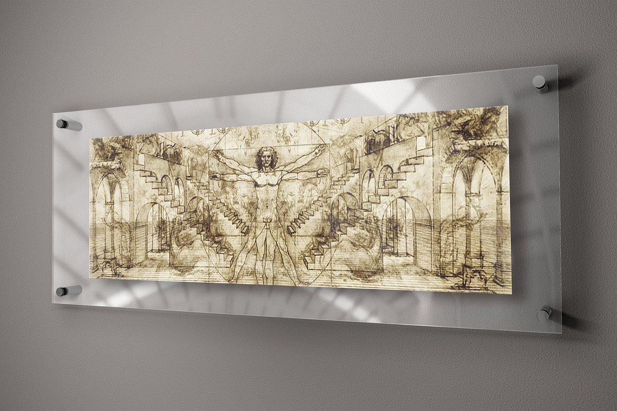 Glass frame for art mockup, a Product Mockup by PSD Market (Photo 8 of 12)