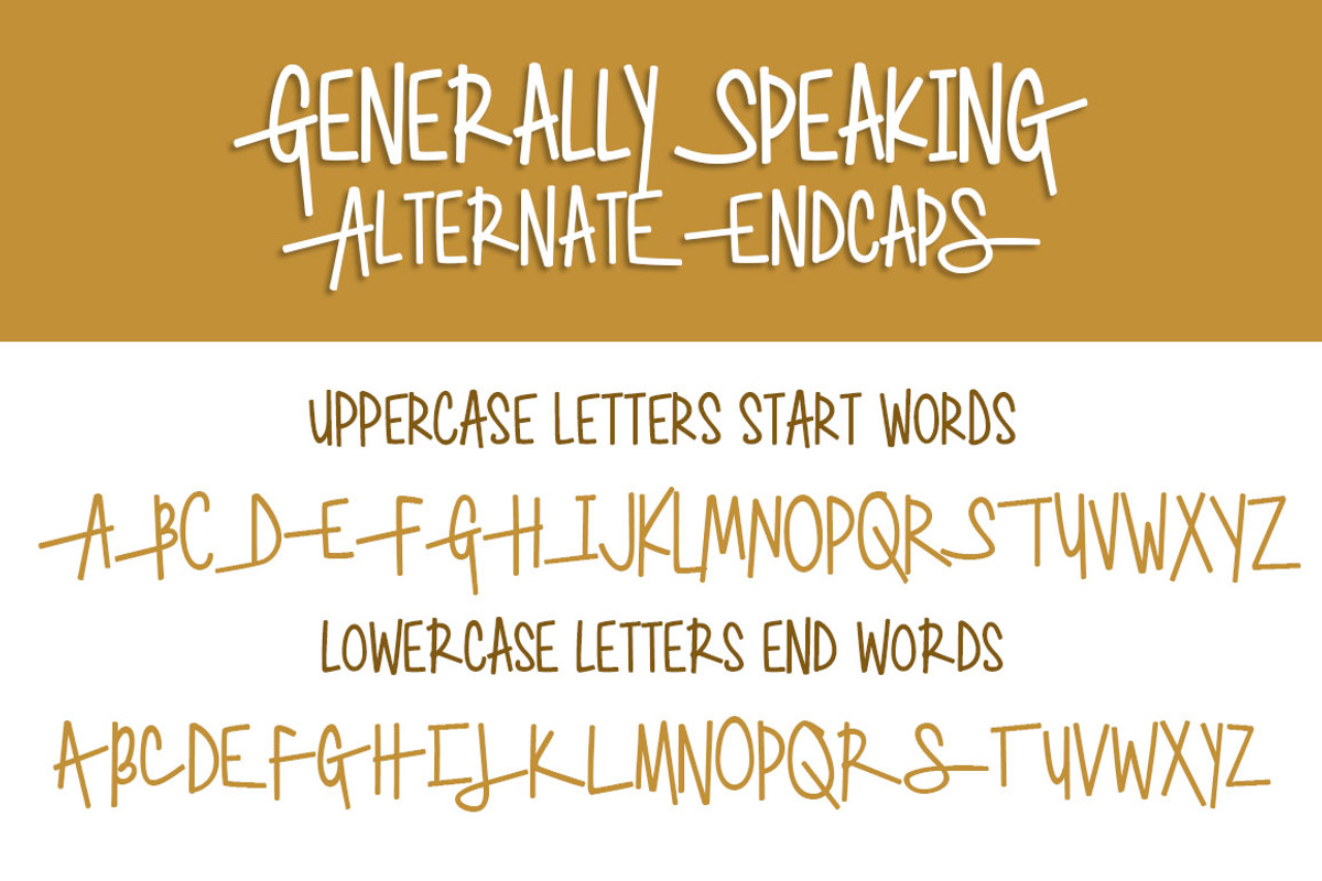 Generally Speaking preview 3