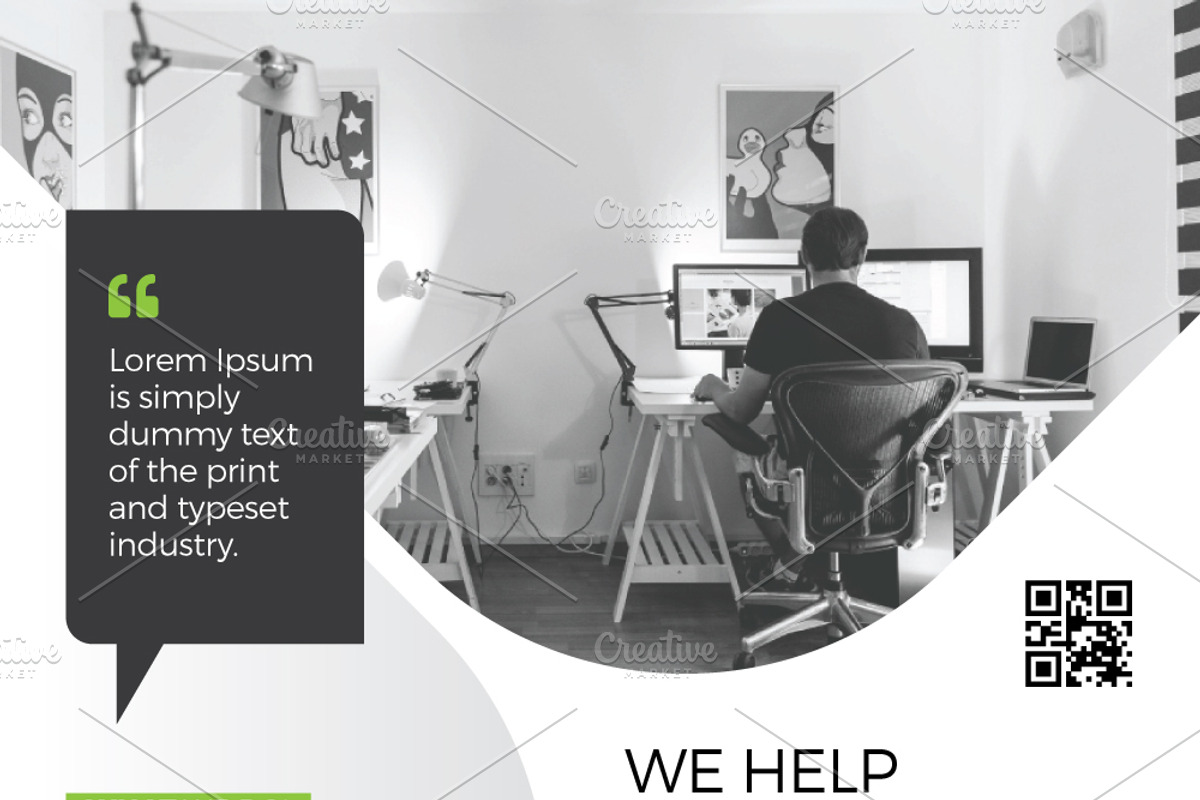 Corporate Flyer Template, a Flyer Template by Design'sTRIBE (Photo 2 of 3)