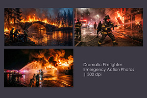 Firefighter Emergency Action, a Technology Illustration by StockVerse Creative