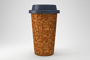 Coffee Patterns set, a Pattern Graphic by Oleg Tokarev Art (Thumbnail 2 of 5)