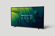 Smart TV Mockup, a Wearable Device Mockup by xavier_studio (Thumbnail 3 of 5)