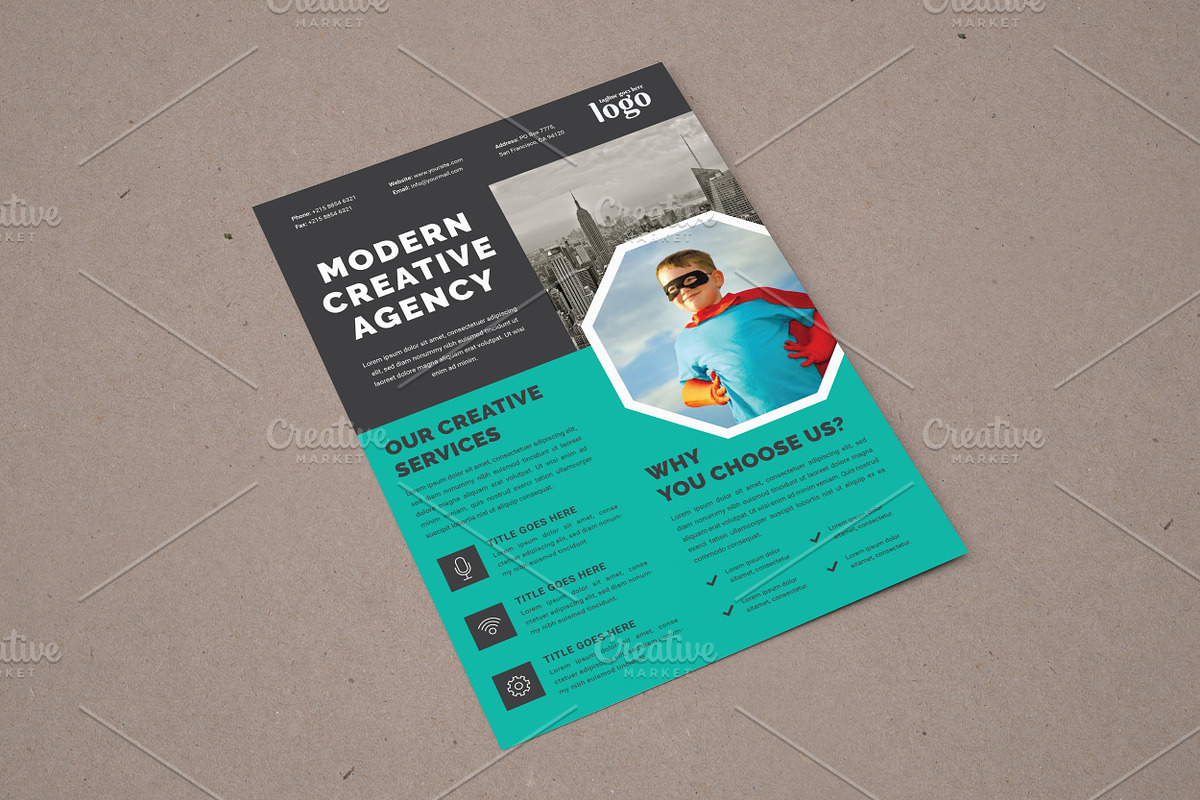 Flyer Template, a Flyer Template by Alice_s (Photo 6 of 10)