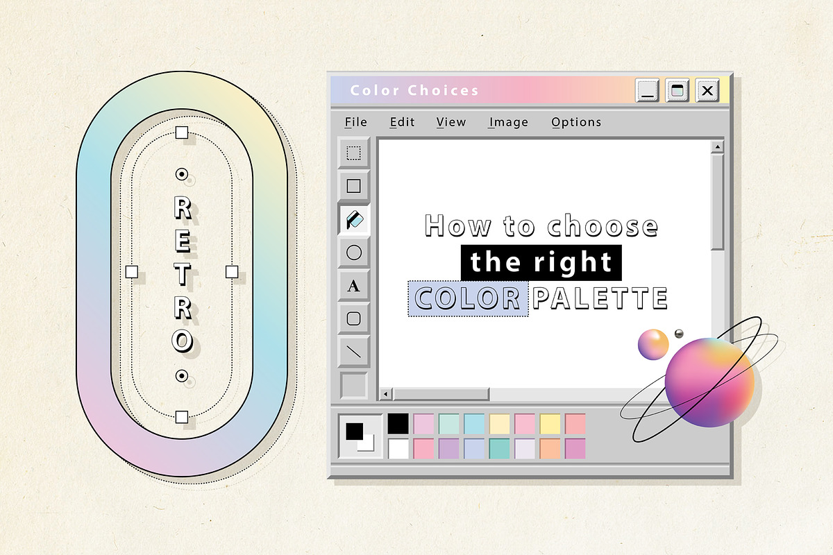 Retro & Old Computer Aesthetics, an Education Illustration by Polar Vectors (Photo 11 of 19)