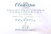 Cladessia, a Script Font by Ditatype (Thumbnail 2 of 8)