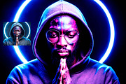 Cyberpunk RGB Analog Photoshop, a Brushes & More by Studio Retouch (Thumbnail 15 of 16)