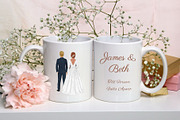 Bride Groom Clipart, a Person Illustration by ColorfulPT (Thumbnail 7 of 7)