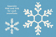 27 Hand Drawn Snowflakes, an Object Graphic by PixMarket (Thumbnail 5 of 10)