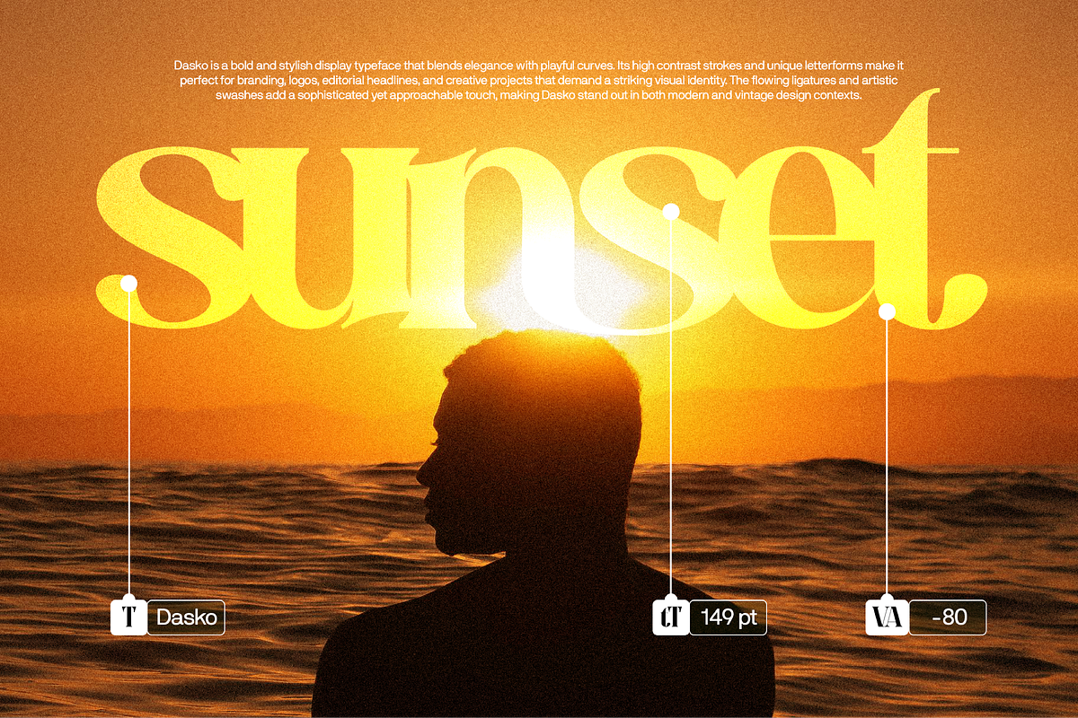 Dasko Modern Serif Font, a Serif Font by Koplexs Studio (Photo 11 of 12)