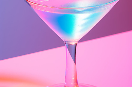 Alcohol cocktail drink in cocktail glass on pink background, a Food & Drink Photo by Natalia Klenova's Shop