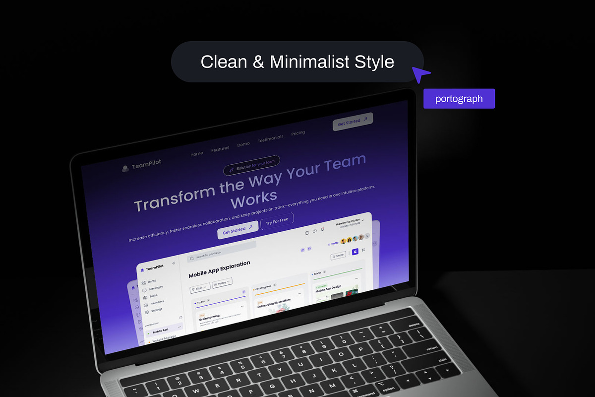 TeamPilot - Team WorkFlow Management preview 4