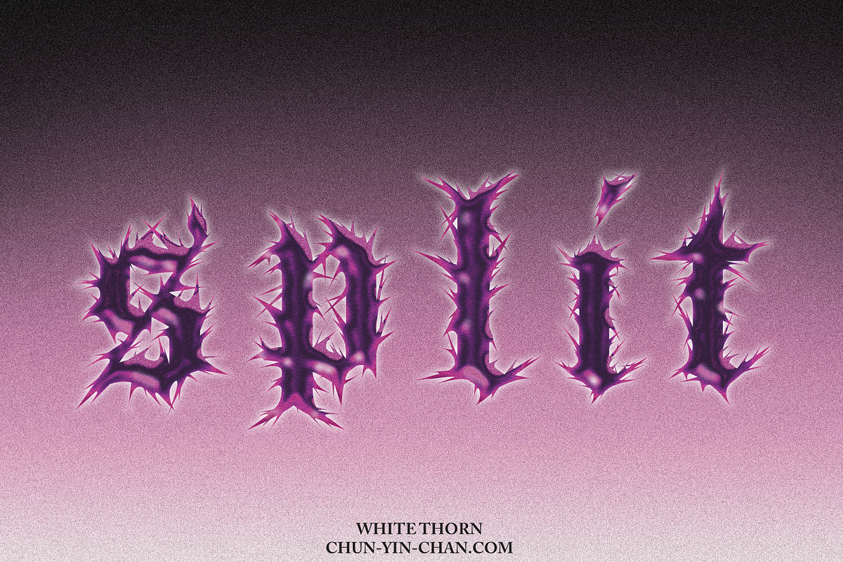 Black & White Thorn, a Blackletter Font by Chun (Photo 6 of 9)