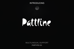 Pattline Font - Wordart