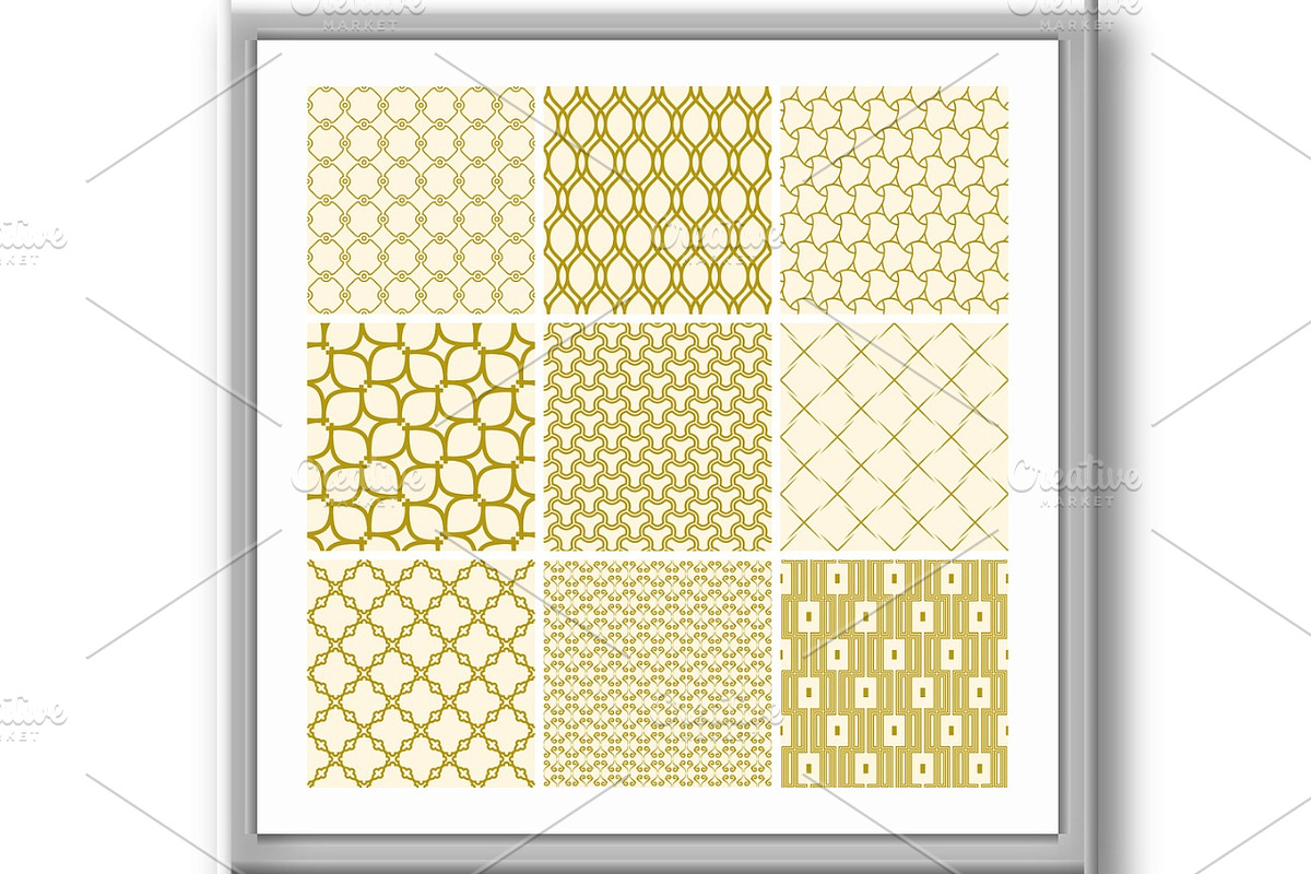 Big Set of Modern Vector Seamless, a Pattern Graphic by FineArtStudio (Photo 2 of 3)